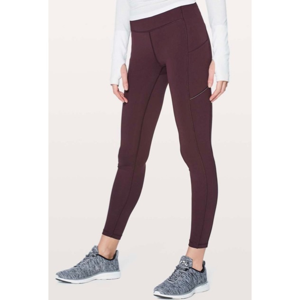 Lululemon Speed Up Tight *Full-On Luxtreme 28"
Black Cherry